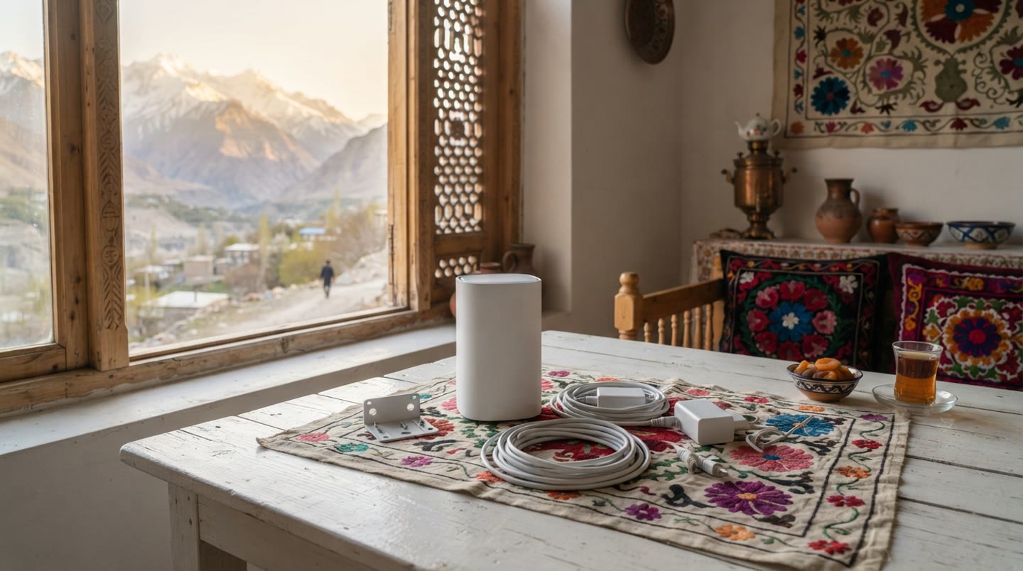Starlink Equipment Kit with Antenna and Router