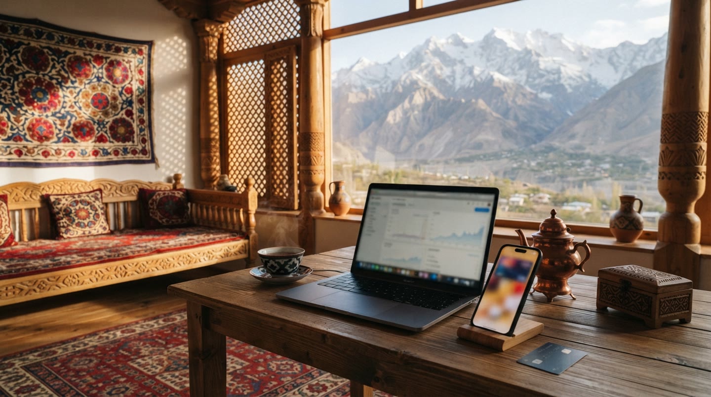 Pay for Starlink with Card and Cash in Tajikistan